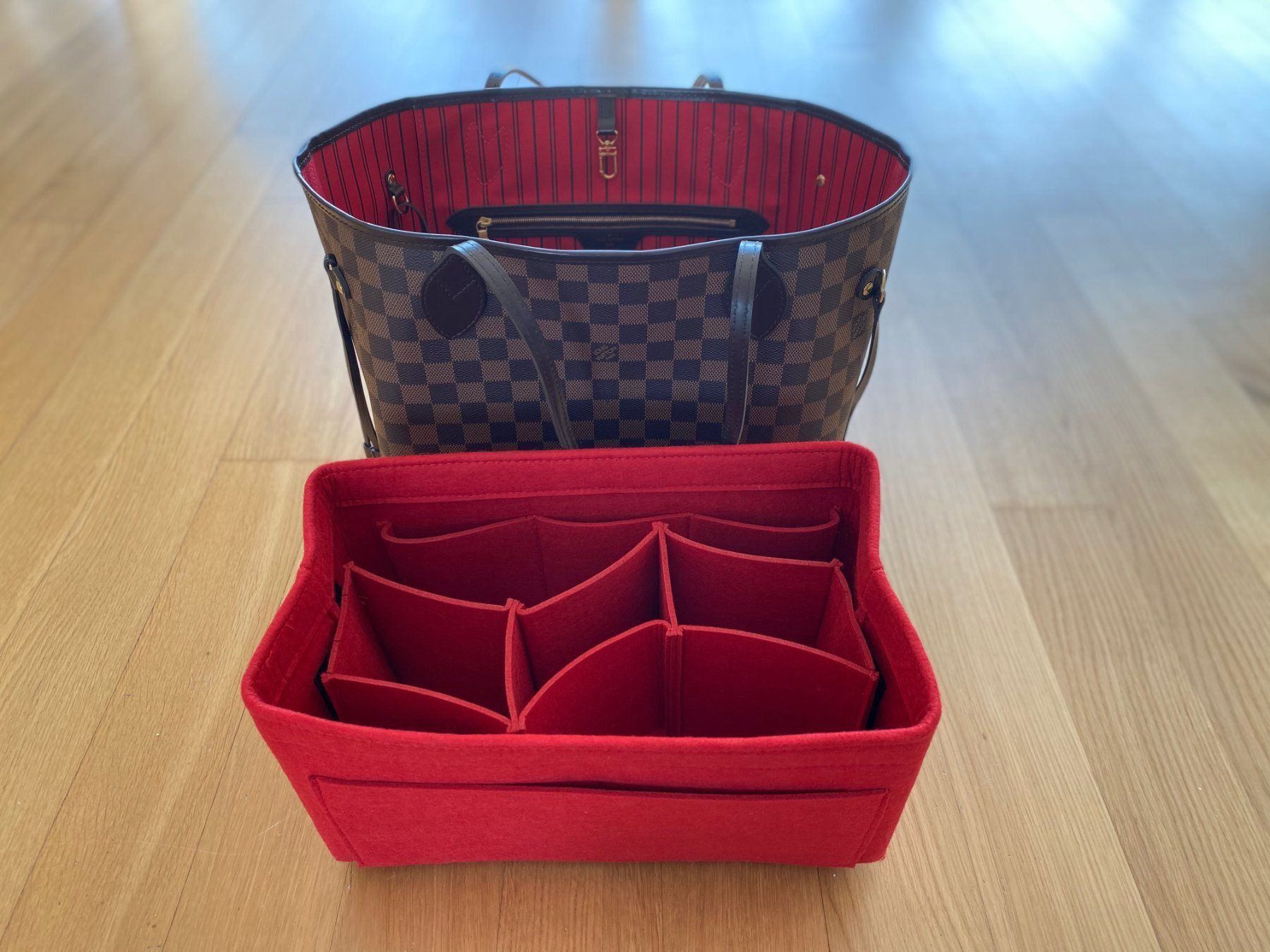 Borse da donna: Organizer rot für Neverfull MM Tote Tasche – Nuovo e nell'imballaggio originale da Kriens venduto da hannaandkiko 2