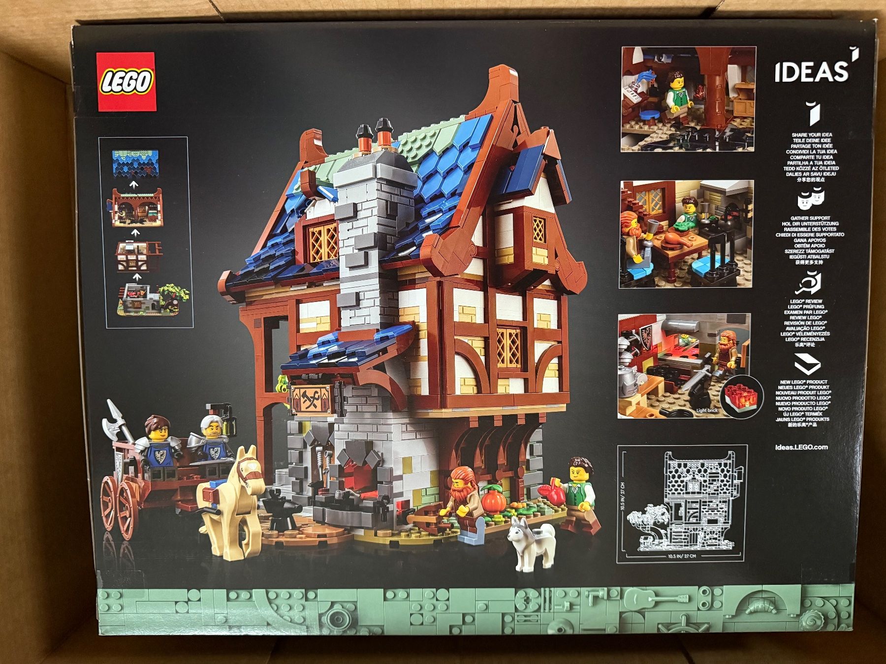 Lego Kit di costruzioni: LEGO Ideas - Mittelalter Schmiede 21325 – Nuovo e nell'imballaggio originale da Basel venduto da zekzek 1