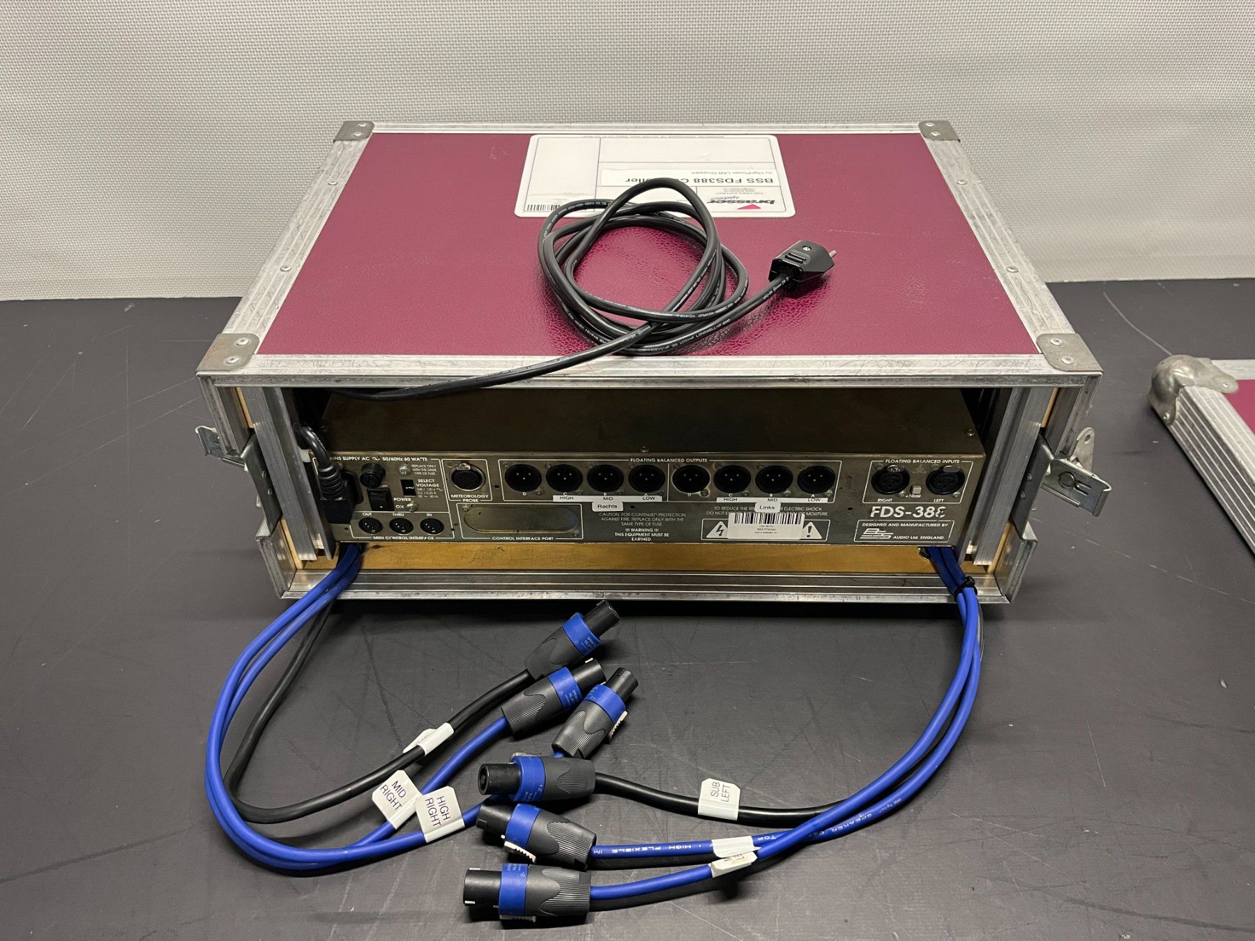 Equalizzatori: BSS FDS388 Controller OmniDrive inkl. Case – Usato da Zizers venduto da fiduciar 2