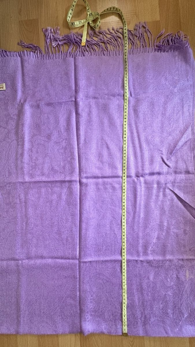 Foulard & Sciarpe: Châle Pashmina violet  70% cachemire 30% soie – Usato da Vuippens venduto da ale_6gkb 4