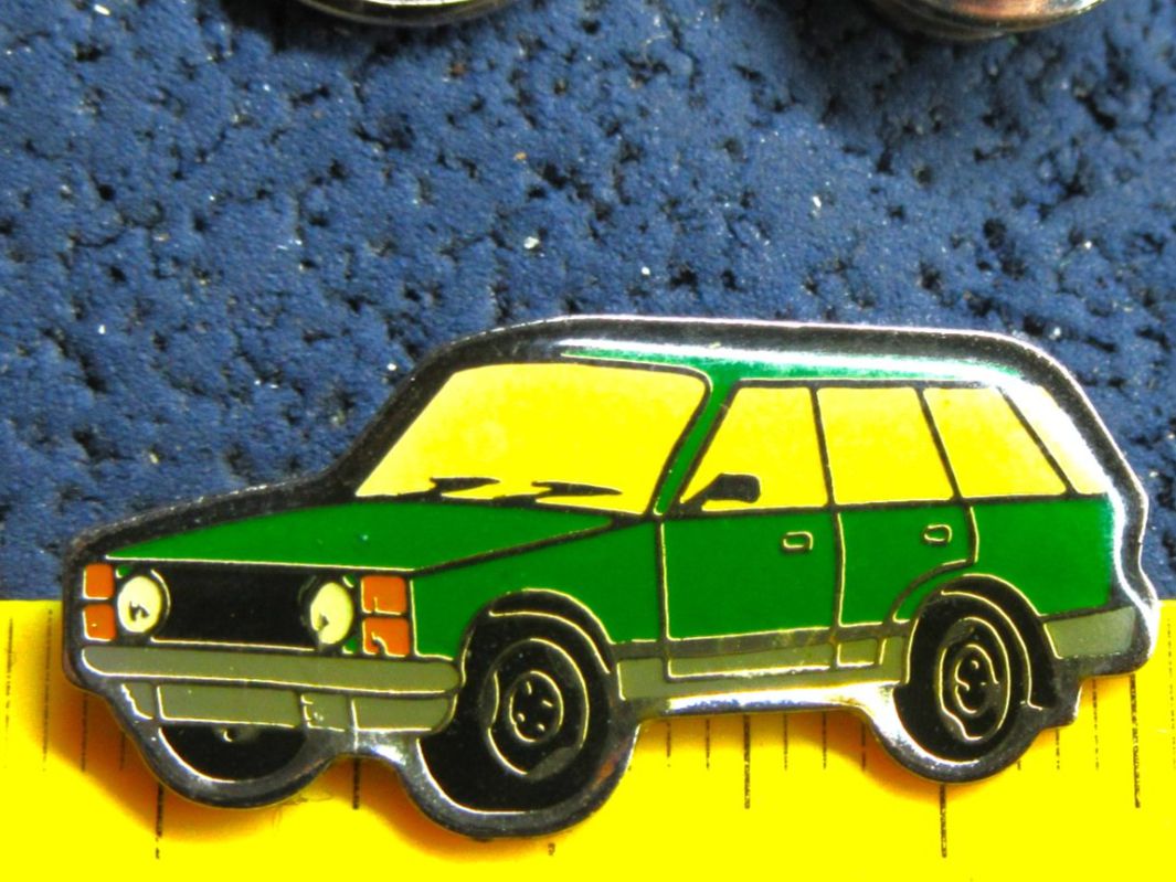 Land Rover Plaketten & Abzeichen: RANGE ROVER 1965 AUTO PIN GLASIERT MIT SECURITY-CLIP KLEIN – Gebraucht aus Ettingen von Hausi4711 1