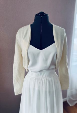 Brautjäcken/Bolero von Jesus Peiro, Angora