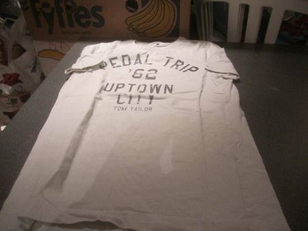 T-Shirt Grösse M/152, Tom Tailor, weiss