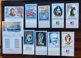 MONACO timbres neufs ** 1990-91