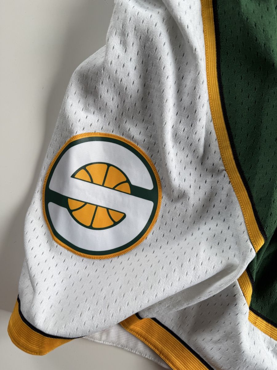 Pantaloni: Seattle Supersonics - NBA Retro Shorts – Usato da Herisau venduto da rico.sn25 4