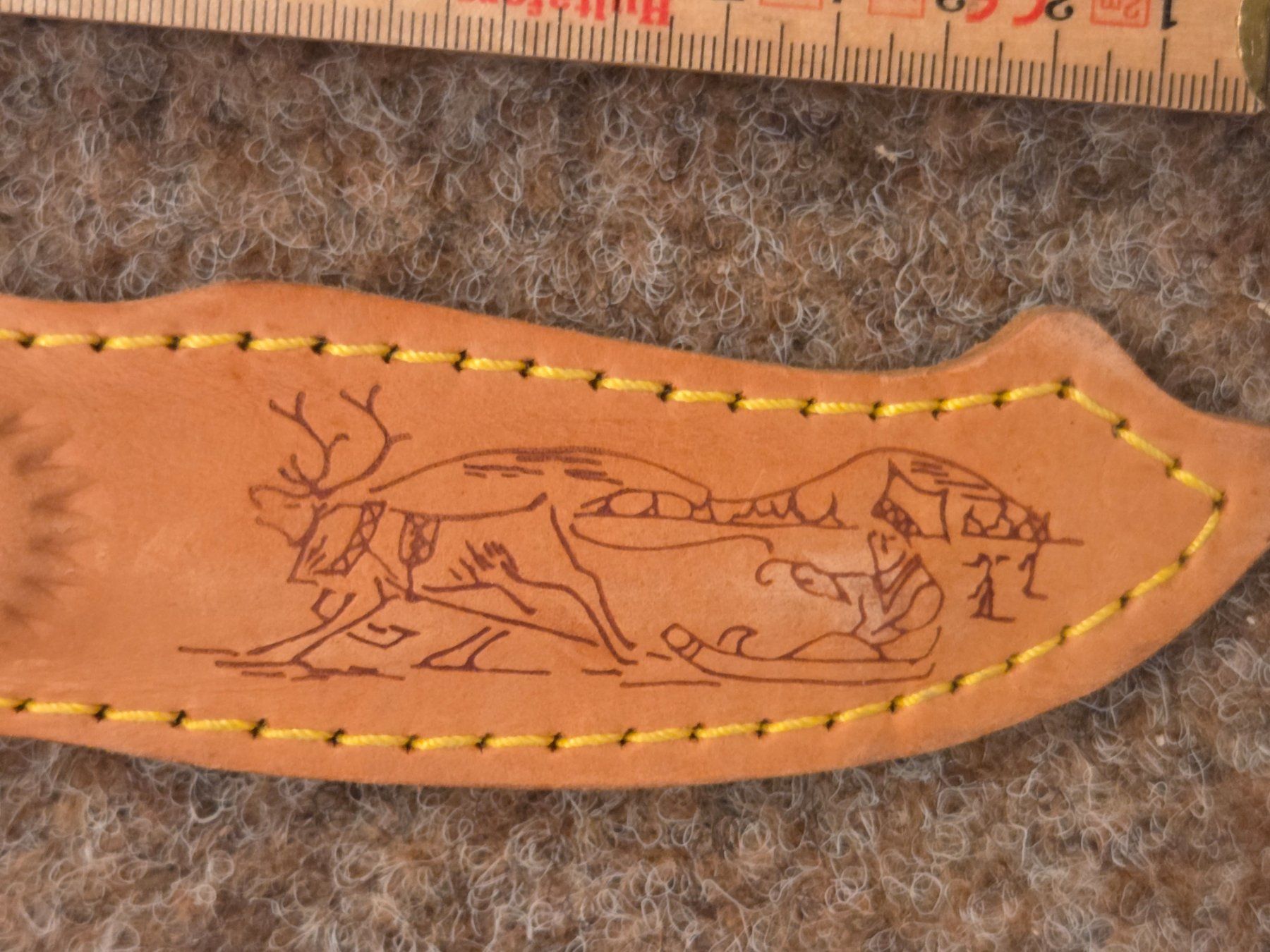 Marttiini Accessori: J.MARTTIINI Messer mit Scheide Finland Holzgriff – Usato da Niederlenz venduto da Moki123 2