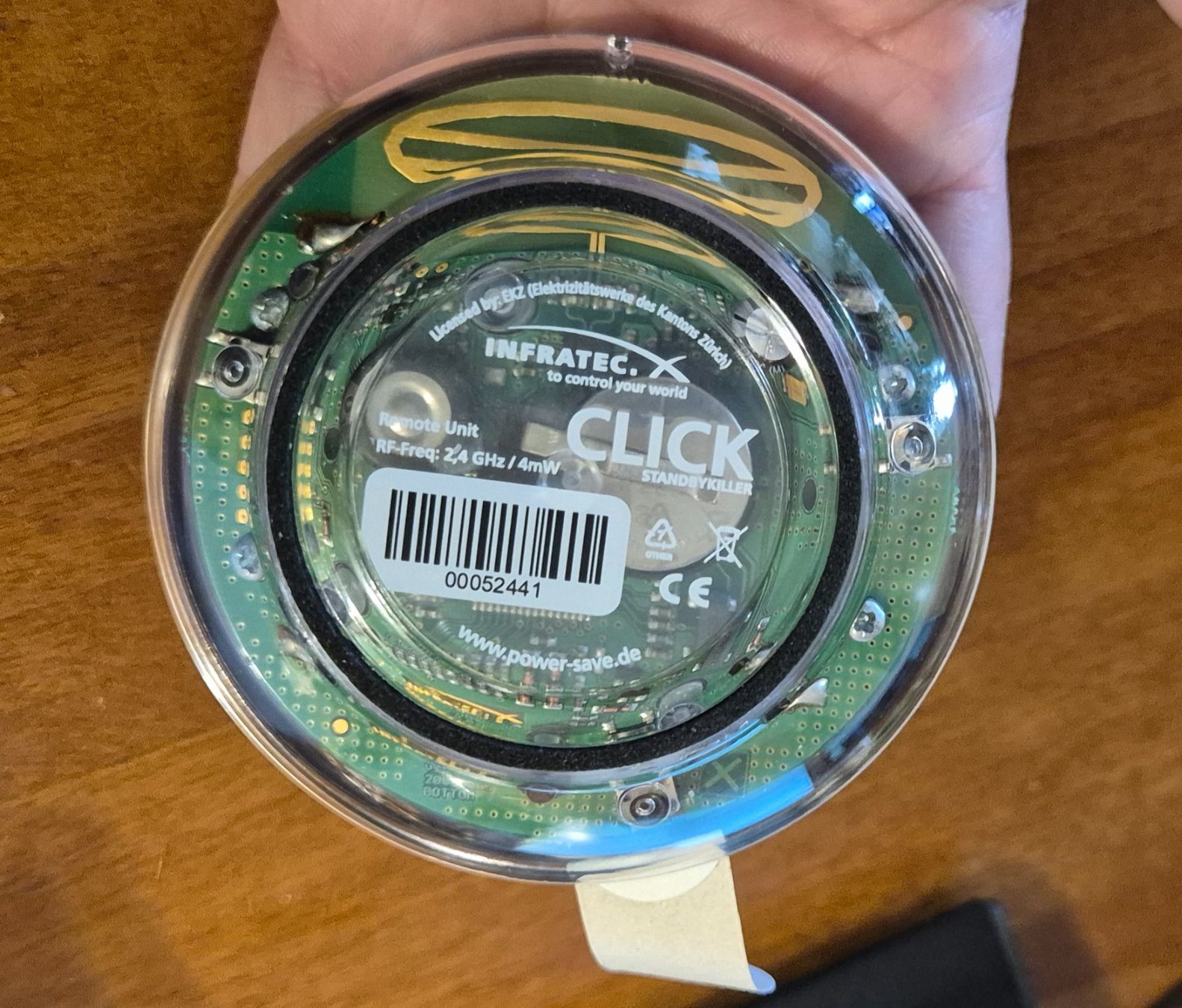 Interruttori: Infratec CLICK - der Standbykiller – Usato da Neerach venduto da SilliS 3