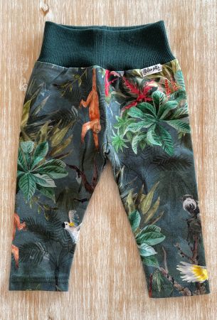 Babyleggins mit Dschungelprint, Grösse 62