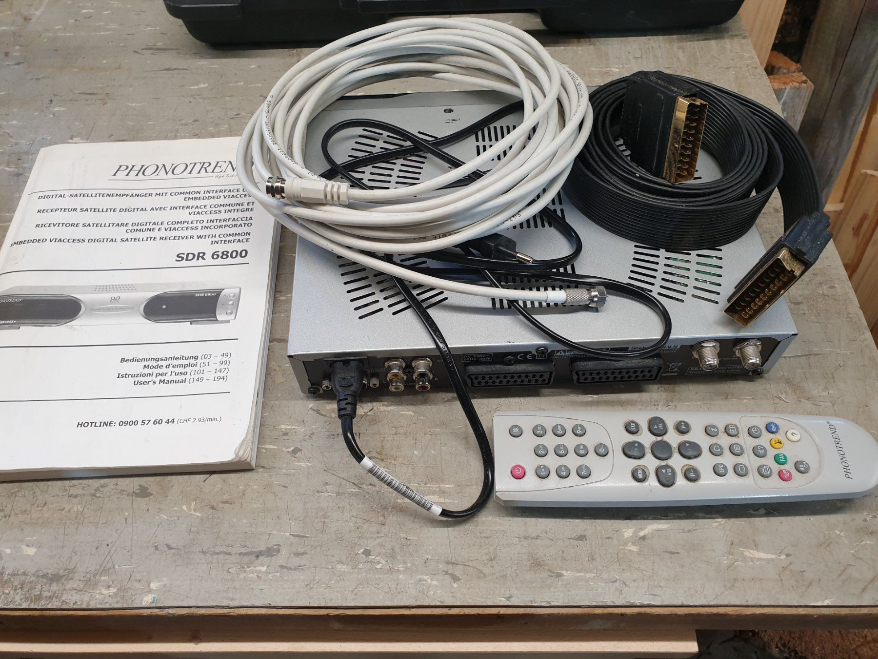 Récepteurs: Satellitenreceiver Phonotrend 6800 – D'occasion à Altdorf UR par pezibe 2