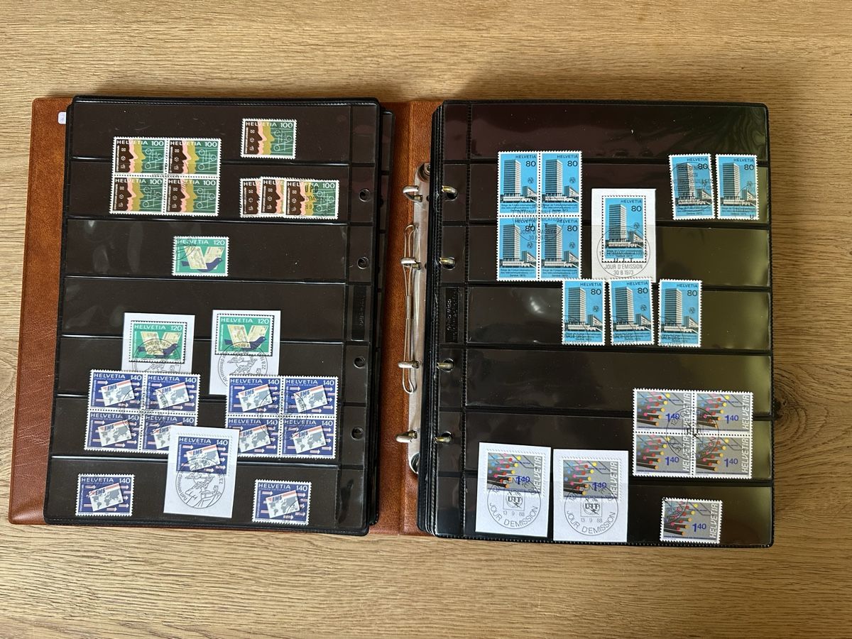 Tous les timbres: Schweiz - grosse Ämter Sammlung auf 44 Seiten im gut erhalte – D'occasion à Schmitten / FR par Samsara169 4