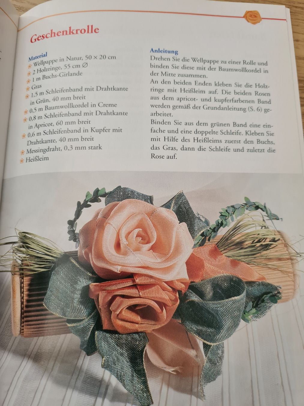Bücher: Rosen aus Bändern Buch – Gebraucht aus Langenthal von Polarisstern 6