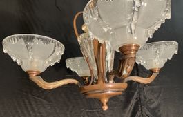 Art-Deco Deckenlampe um 1930 Top Zustand