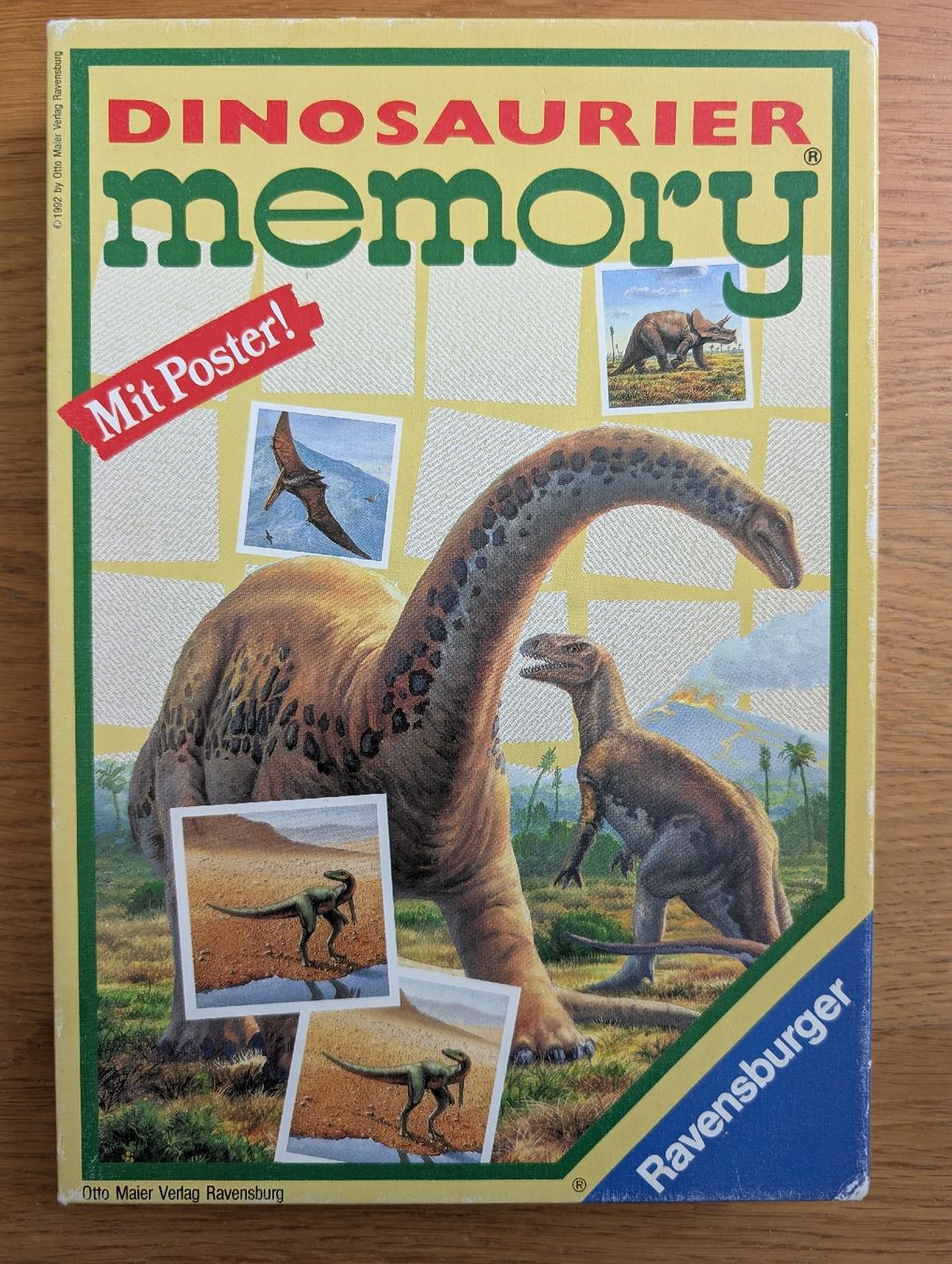 Ravensburger Giochi: Ravensburger Dinosaurier Memory Spiel vollständig – Usato da Wädenswil venduto da HummerZH