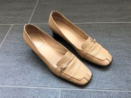 💃🔥🍾💝Bally Leder Pumps mit Dustbag - Made in Italy 38.5💃