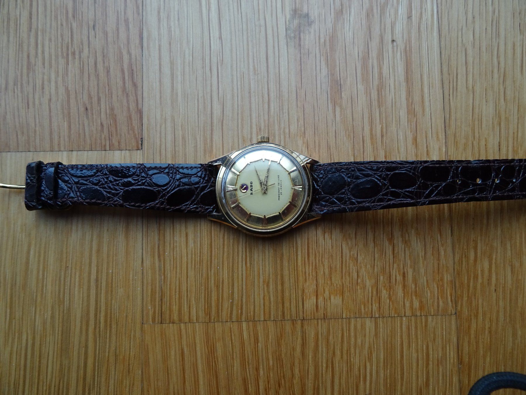 Rado Orologi: rare Rado Vintage Uhr, Pie Pan – Usato da Biel/Bienne venduto da georgi01