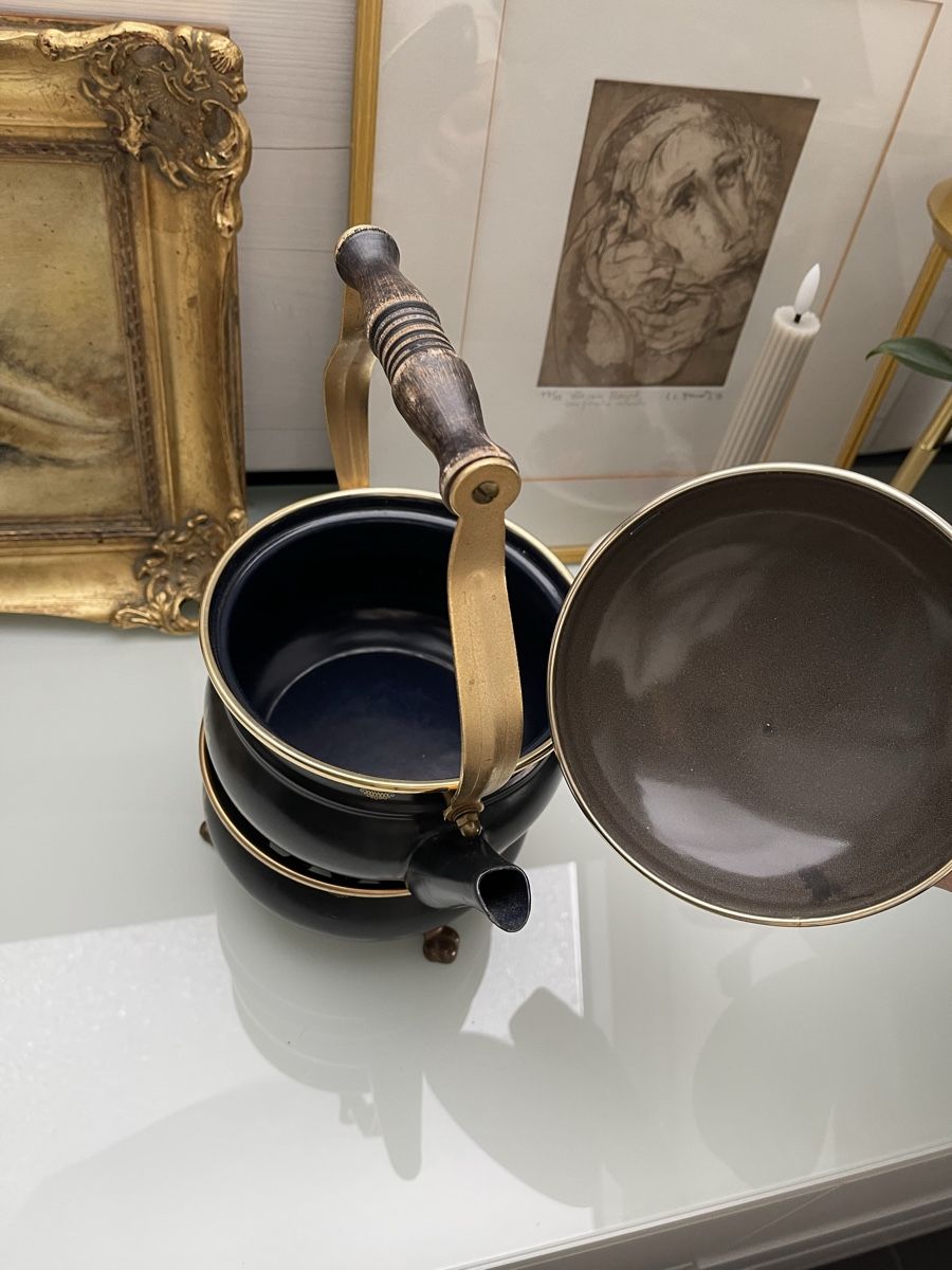 Teiere: Wunderschöner Vintage-Teekessel mit Stövchen  ASTA – Usato da Winkel venduto da Glamour-Style 4