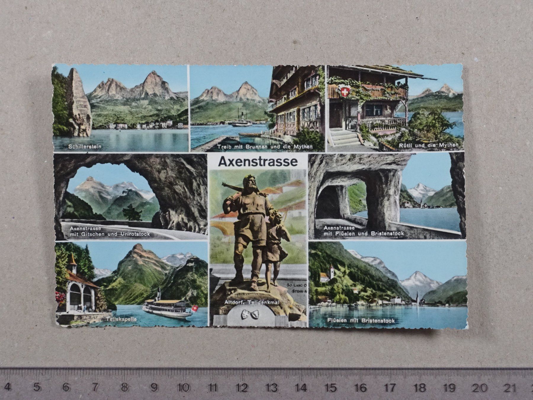 Cartes postales: Axenstrasse – D'occasion à Lenzburg par fh1
