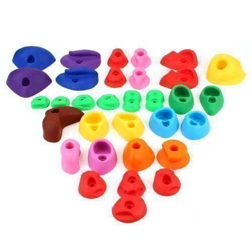 Pareti & prese d'arrampicata: 32tlg Klettergriffe Klettersteine Set – Nuovo (secondo la descrizione) da Thun venduto da thunshop 6