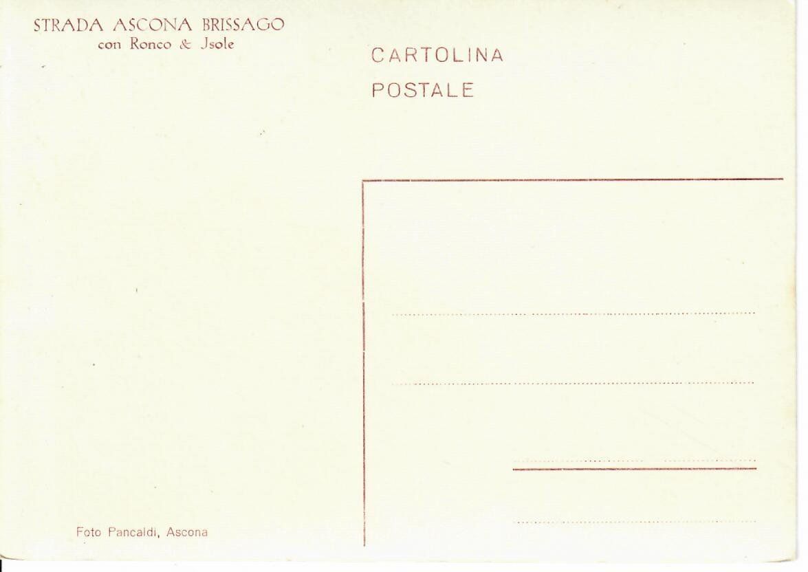 Cartes postales: Strada Ascona Brissago – D'occasion à Hochdorf par Ziegel-16 1