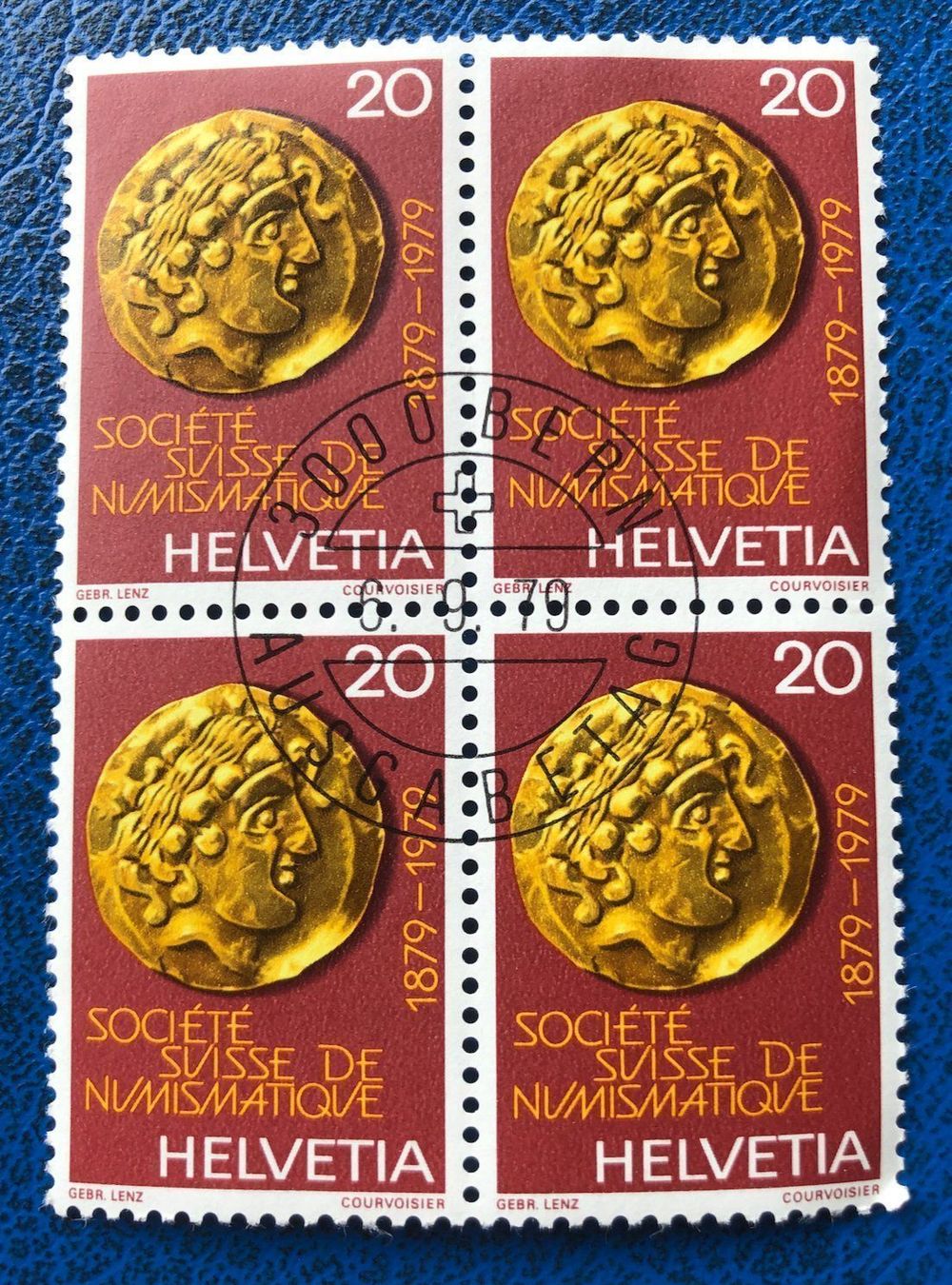 Tutti i francobolli: 4 er Block Nr.632 mit Vollstempel Bern – Usato da Aarau venduto da Billa007