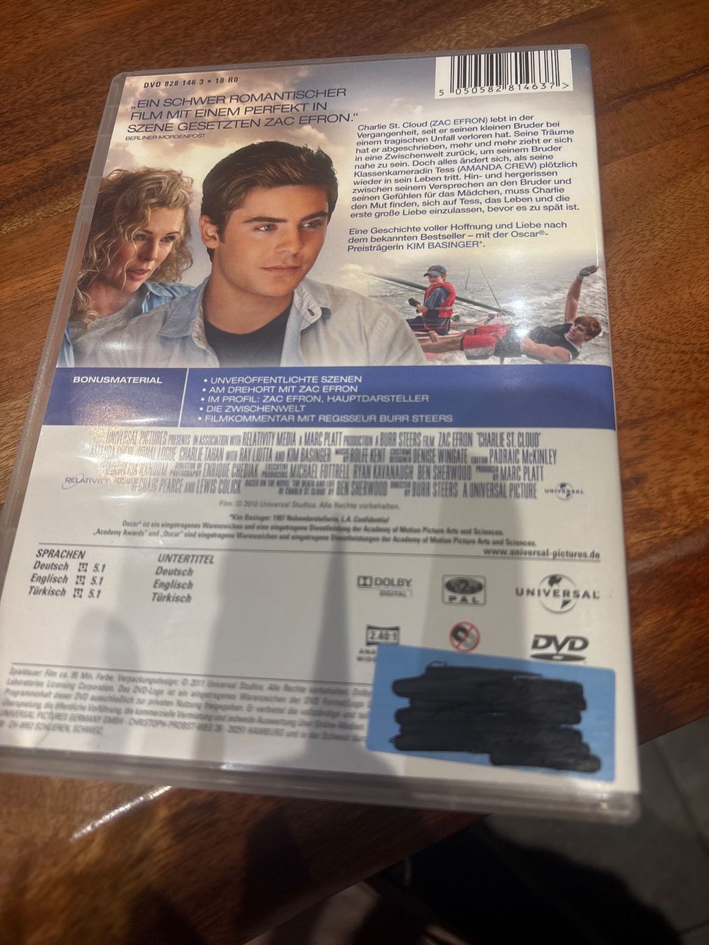 Tutti i DVDs: DVD Wie durch ein Wunder, Zac Efron – Usato da Andwil SG venduto da schmei 1