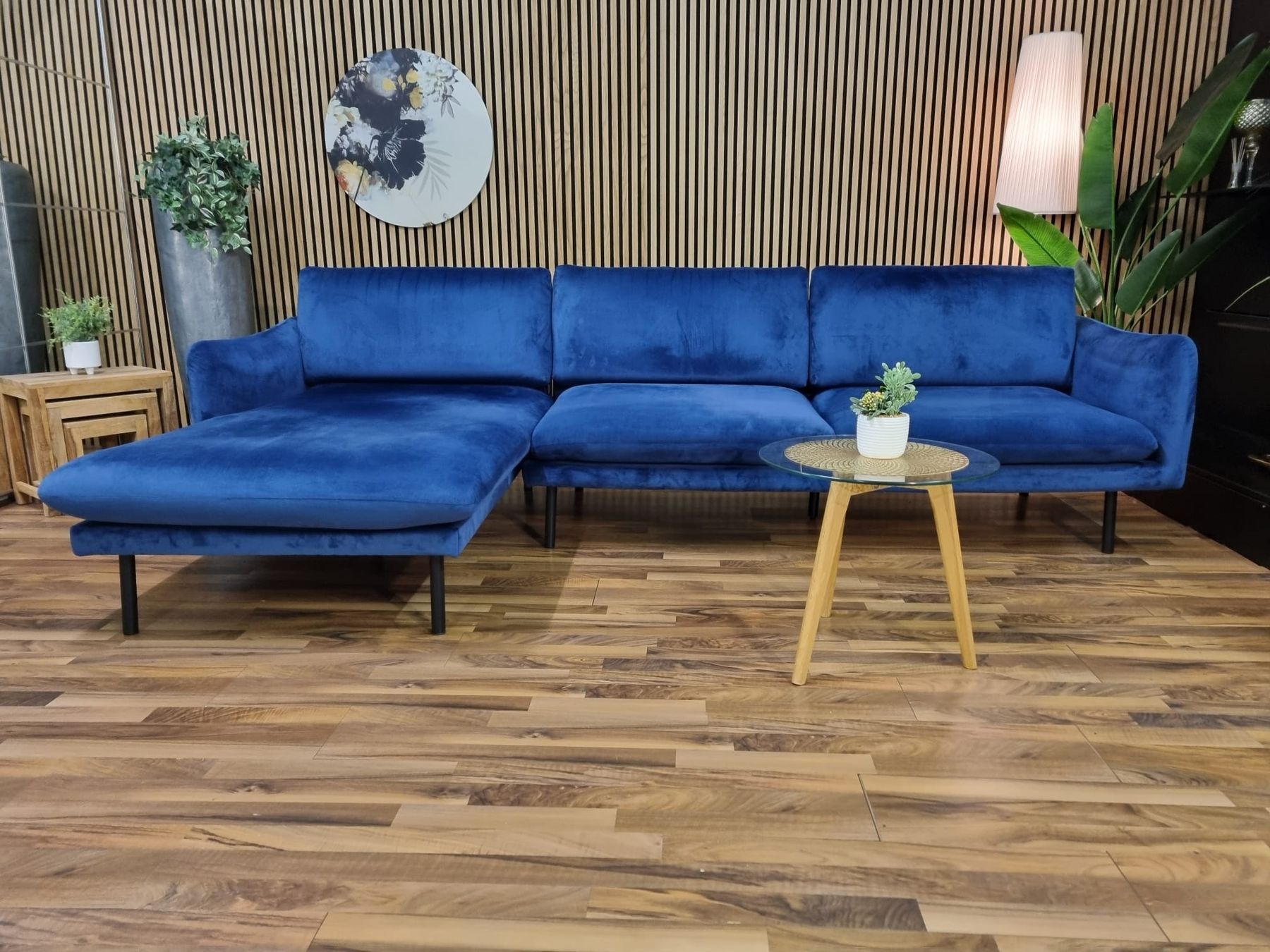 Divani: Ecksofa -Königsblau- – Usato da Niedergösgen venduto da GogiCeda