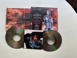 MICHAEL JACKSON tolle CD History Kult original Kleber 2 CD