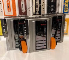 1x AIWA HS-G36 Walkman silber TOP revidiert vintage 80s