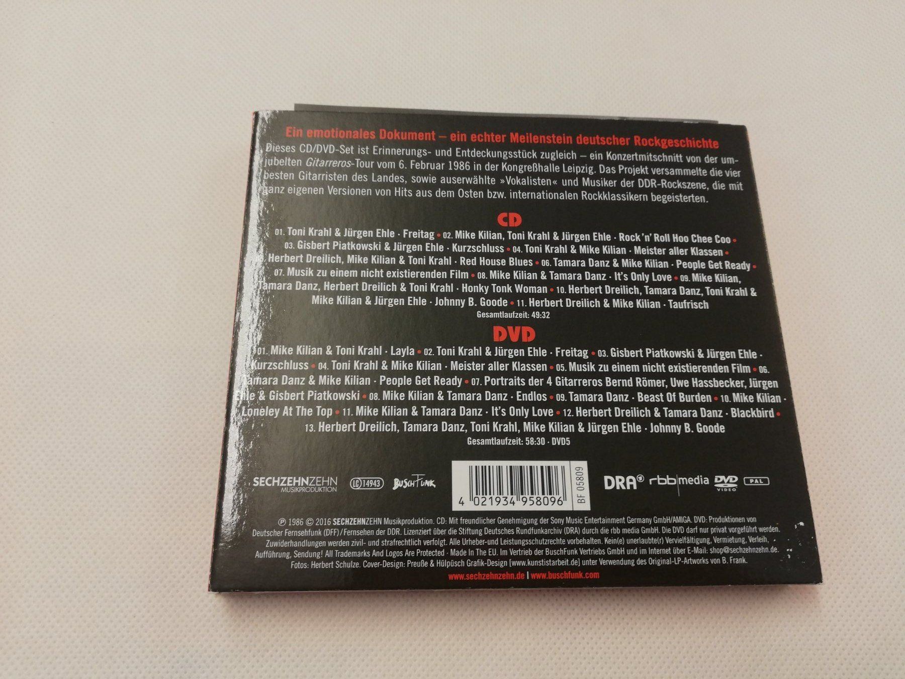 CD: DIE GITARREROS - LIVE IN CONCERT – Usato da Bern venduto da Vinylsound.ch 1