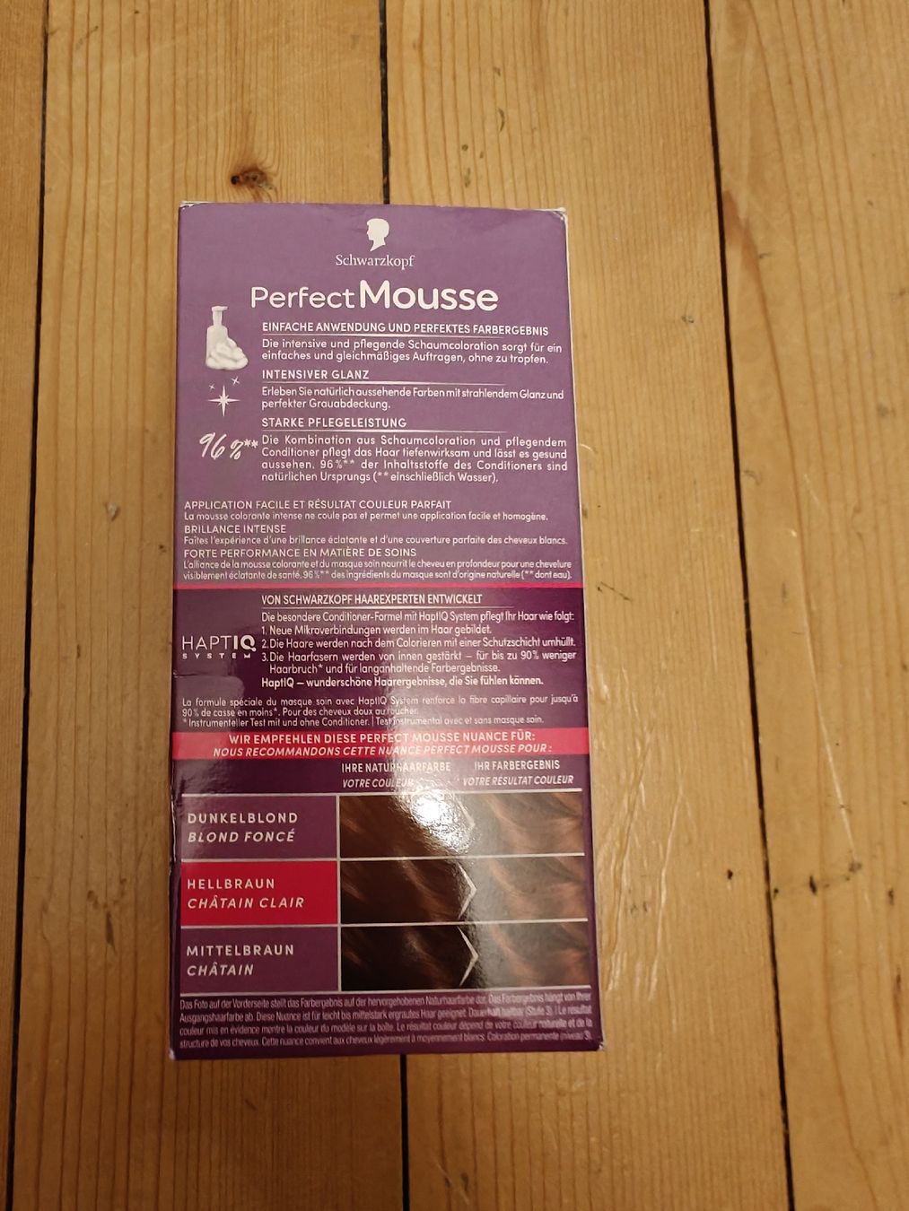 Färbemittel: Schwarzkopf Perfect Mousse 665 Hell Schokobraun neu – Neu und originalverpackt aus Diessenhofen von areya89 1