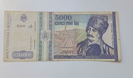 5000 Rumänische Lei von 1993