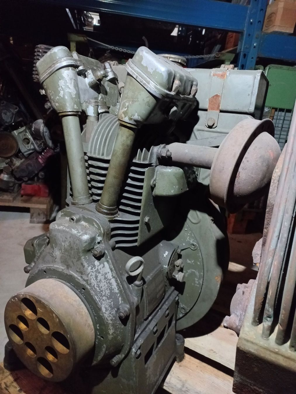 Motoren: sehr schöner original Oldtimer Stationärmotor Bernard W 112 – Gebraucht aus Dulliken von Classiclerch4657 3