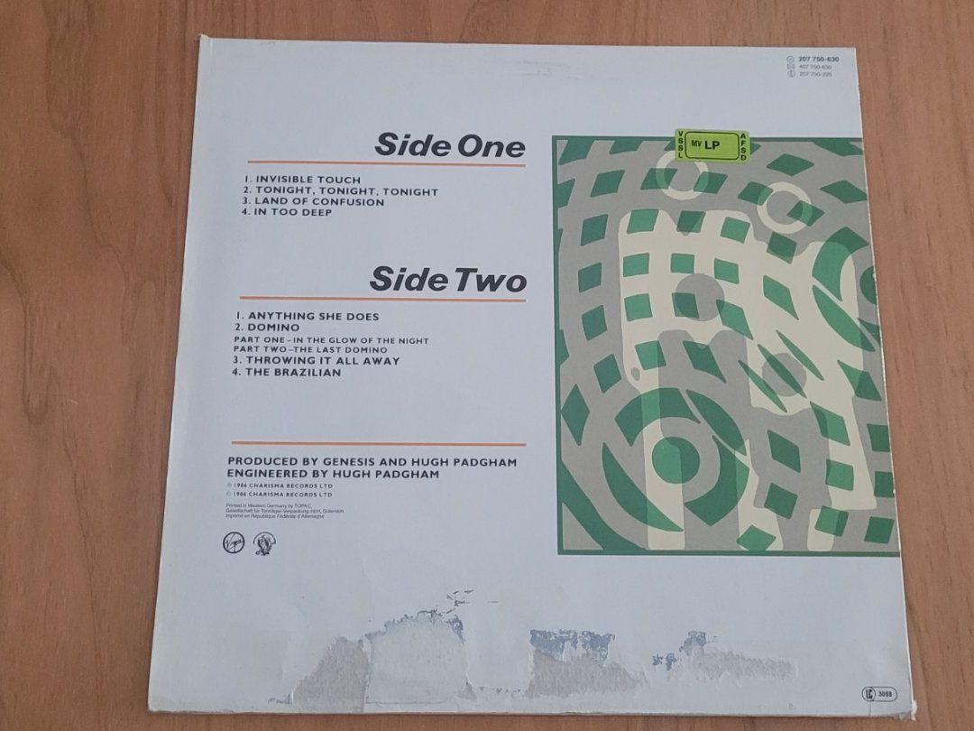 Vinyles: LP Genesis – D'occasion à Martigny par MZ-67 1