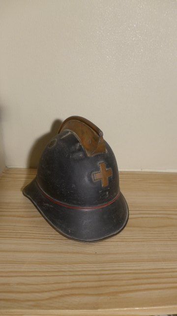 Schweizer Armee Pompieri: Alter Feuerwehrhelm, Metall, Schweiz. – Usato da Zürich venduto da inf_gt6t 5