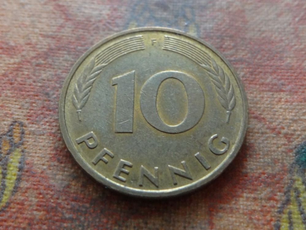 Tutti le monete: DEUTSCHLAND 10 Pfennig 1995 – Usato da Romanel-sur-Lausanne venduto da Swift13 1