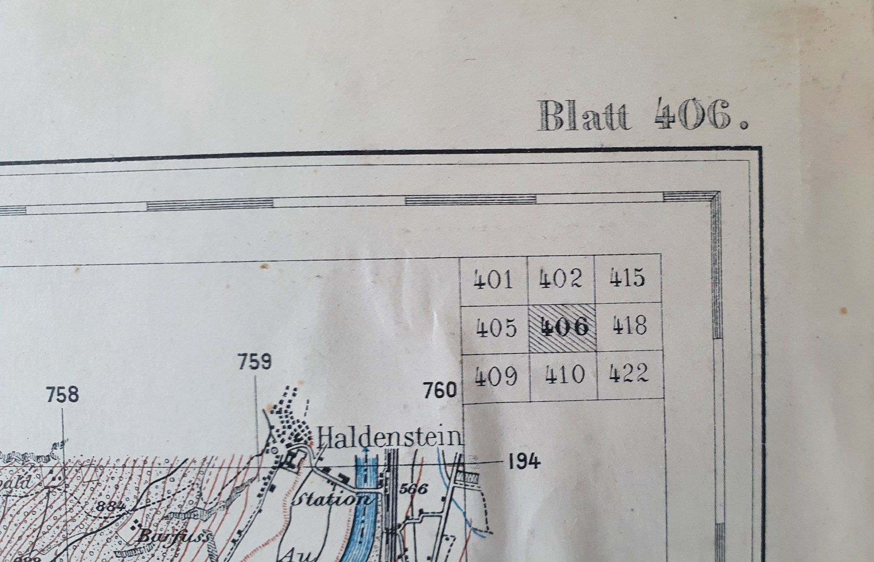 Cartine & Atlanti: Topgraphischer Atlas Schweiz - Chur, 1933 – Usato da Zürich venduto da Vesco01 5