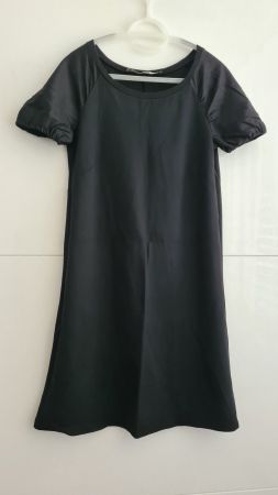 Sportmax - schönes, kurzes, schwarzes Sommerkleid, Gr. L NEU