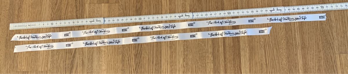 Nastri decorativi: 2x Band Montblanc – Nuovo (secondo la descrizione) da Küsnacht ZH venduto da filo_fila8700