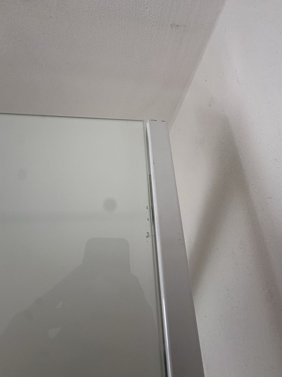 Scrivanie: Bureau design verre blanc structure métal – Usato da Conthey venduto da ale_fwf2 4