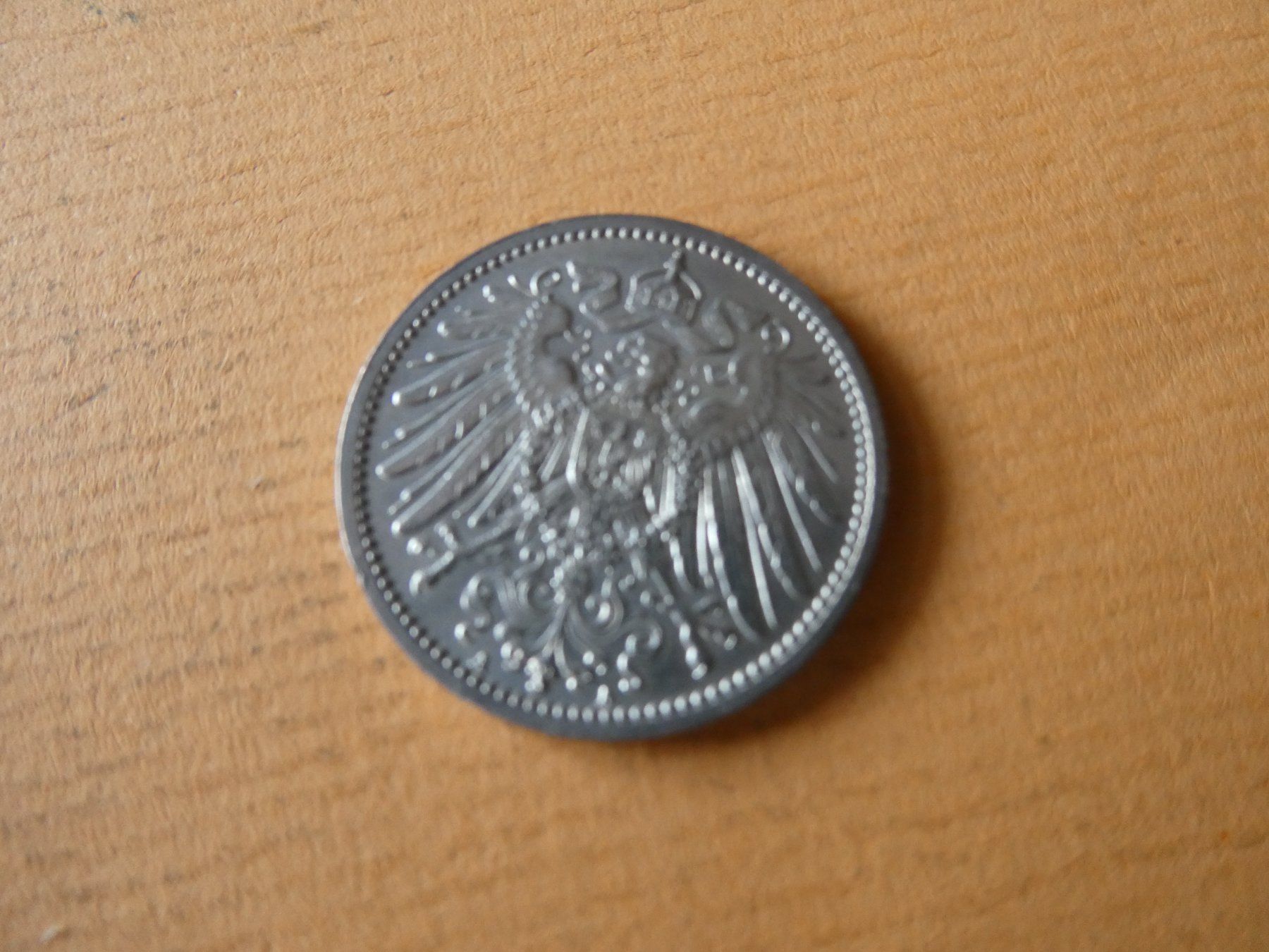 Alle Münzen: Dt. 1914 A, 1 Silbermark – Gebraucht aus Hinterforst von Rohusri 1