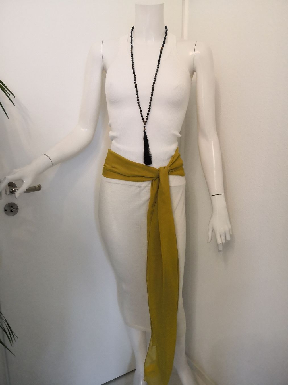 Gürtel: 🤩BOHO-CHIC CHIFFON-GüRTEL SENF NEU – Neu (gemäss Beschreibung) aus Olten von Naja-Twins-Twins 1