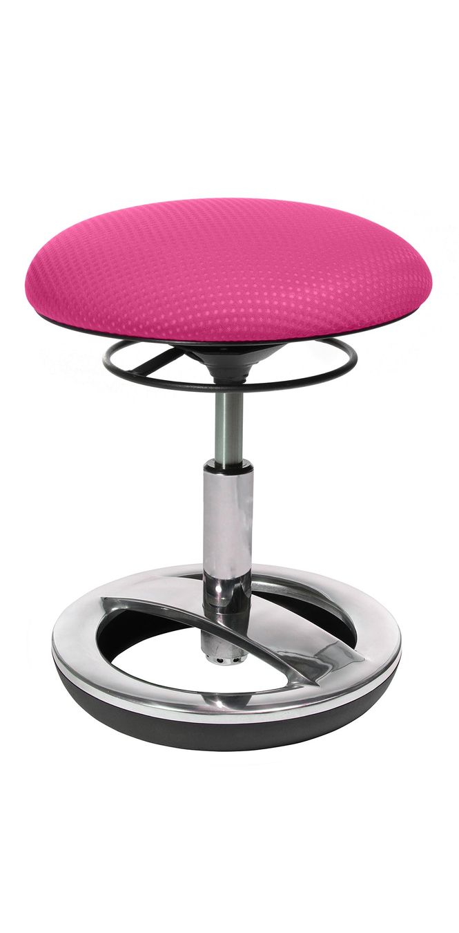 Hocker: Topstar Sitness Bobby Hocker Rosa Brombeere – Gebraucht aus Schönenwerd von mcofficeshop