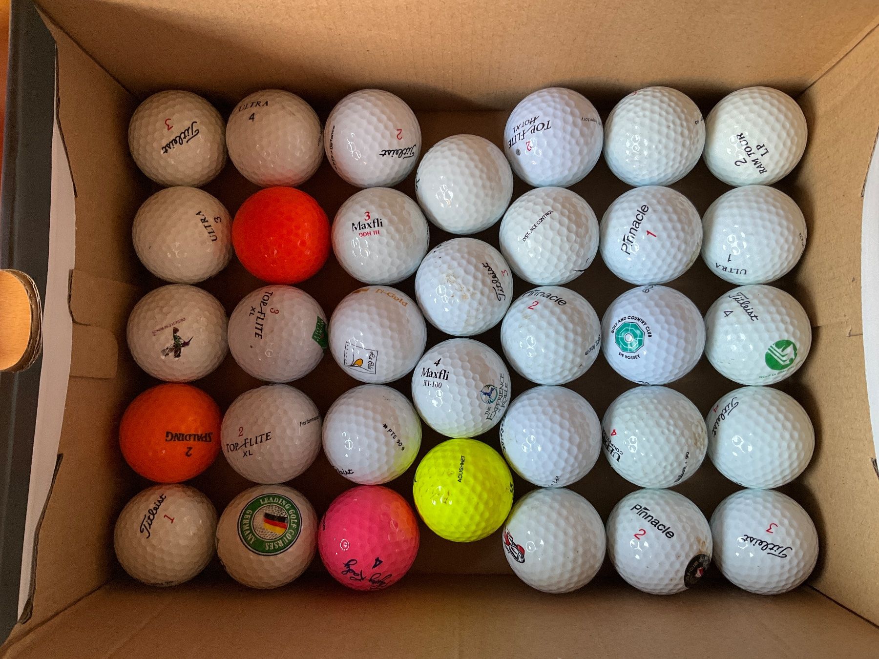 Bälle: 92 balles de golf – Gebraucht aus Gland von DL2004 5