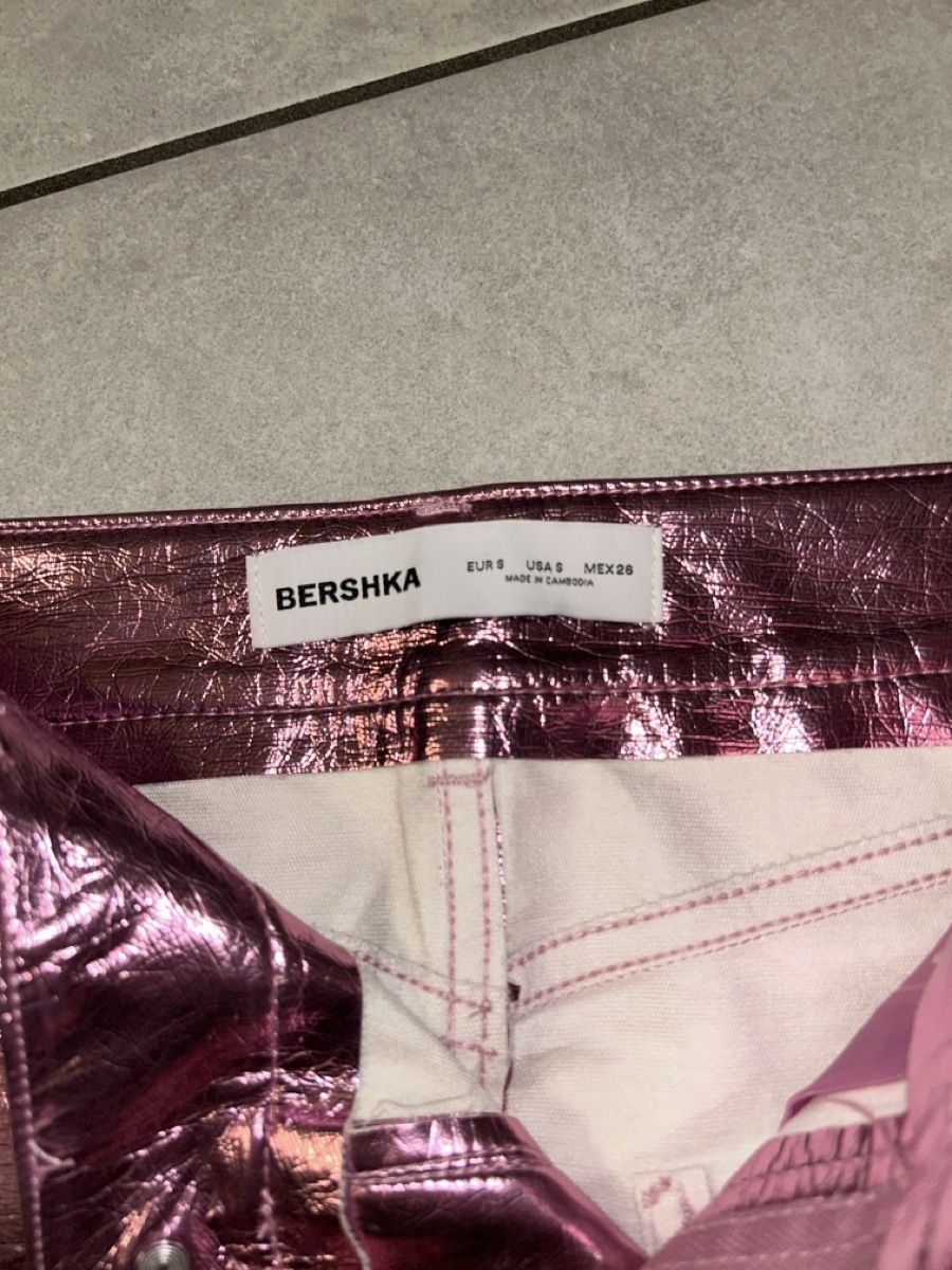 Bershka Röcke: Bershka Minirock, Gr. S, Pink Metallic – Neu (gemäss Beschreibung) aus Bülach von Choemong 2