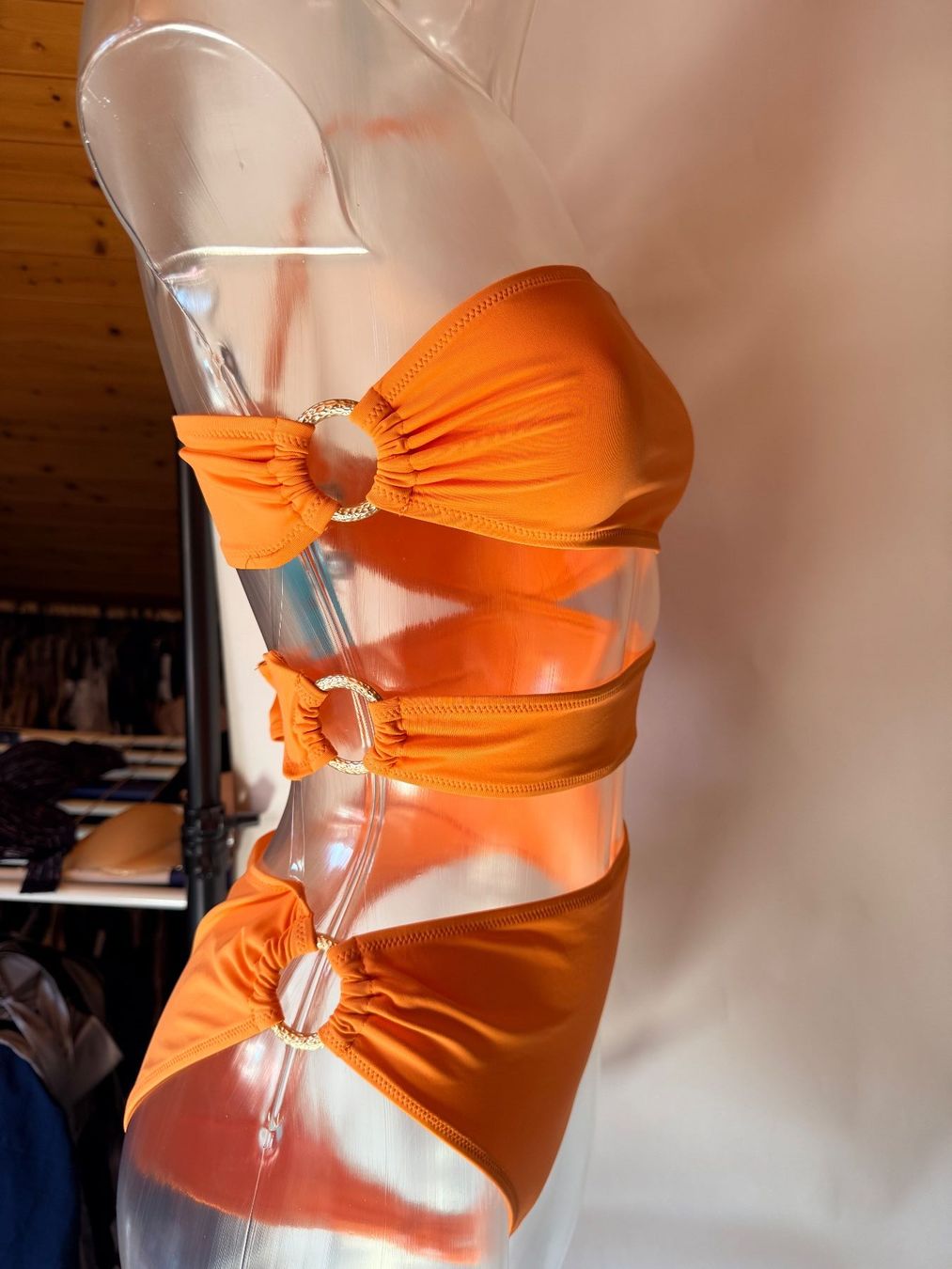 Costumi da bagno & Bikini: UNDIZ, Badekleid AUTUMN SUNSET, Grösse L, Farbe Orange – Nuovo e nell'imballaggio originale da Rudolfstetten venduto da gst_g7xl 1
