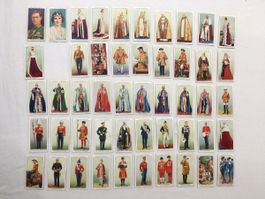 49 from 50 John Player Ceremonial Dress cigarette cards 1937