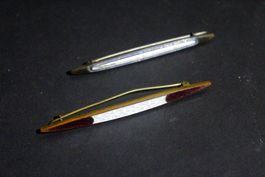 2x Vintage BROSCHE / ANSTECKNADEL, um 1930/1940