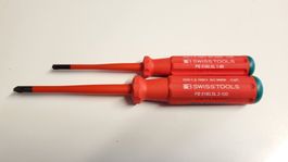 PB Swiss Tools Kombi Schraubenzieher Pozidriv Schlitz Slim