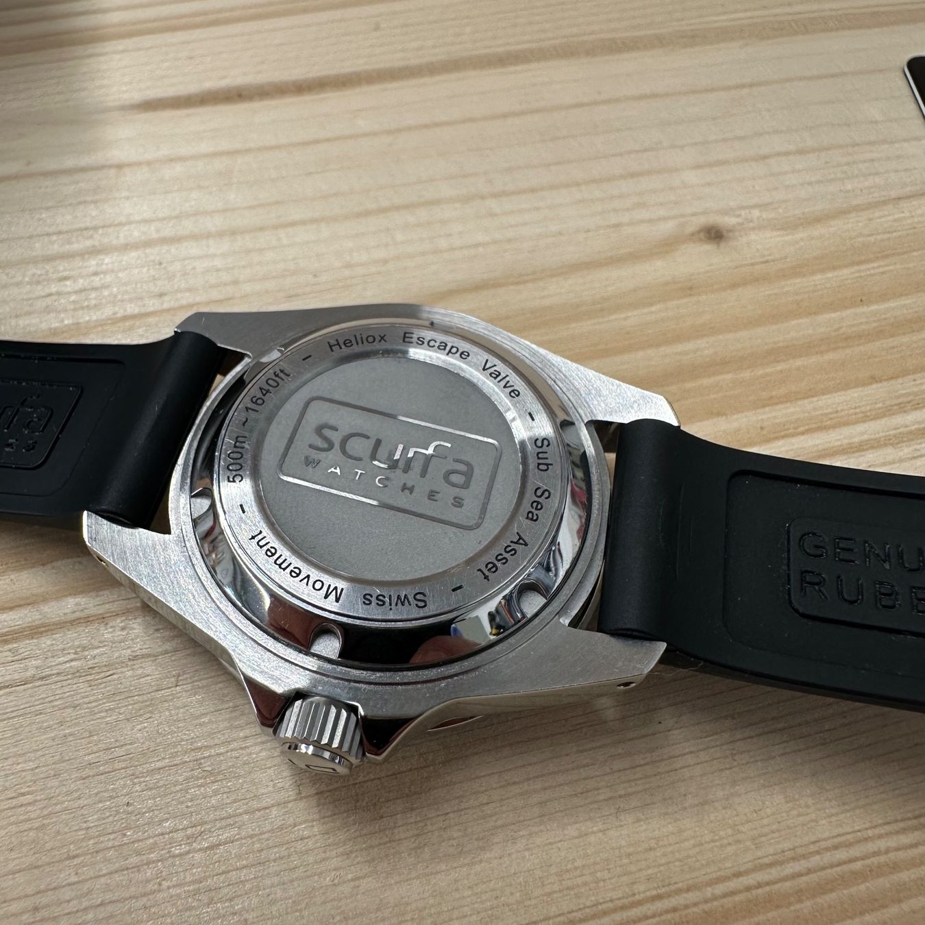 Orologi: Scurfa Diver One D1-500 Gloss Orange – Nuovo (secondo la descrizione) da St. Gallen venduto da RadiumSKX 3