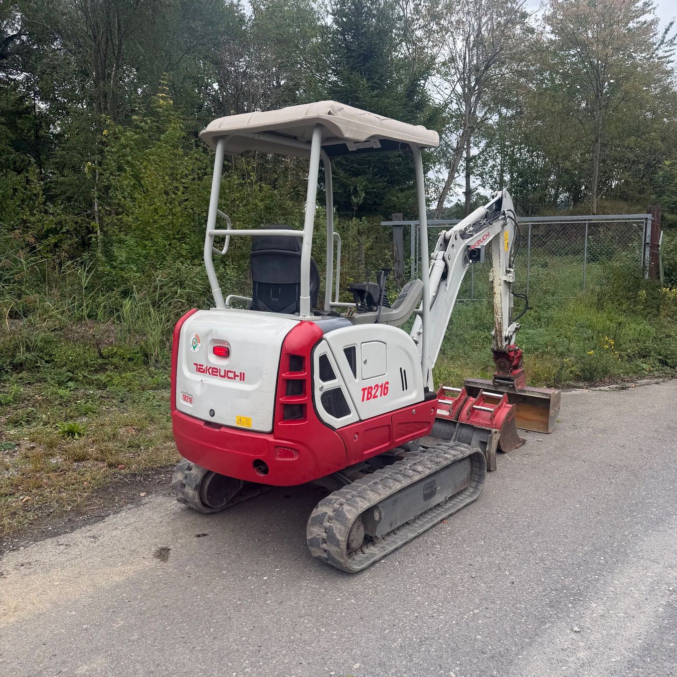 Takeuchi Excavateurs: Takeuchi TB216 – D'occasion à Menziken par TairiBaumaschinen10 2